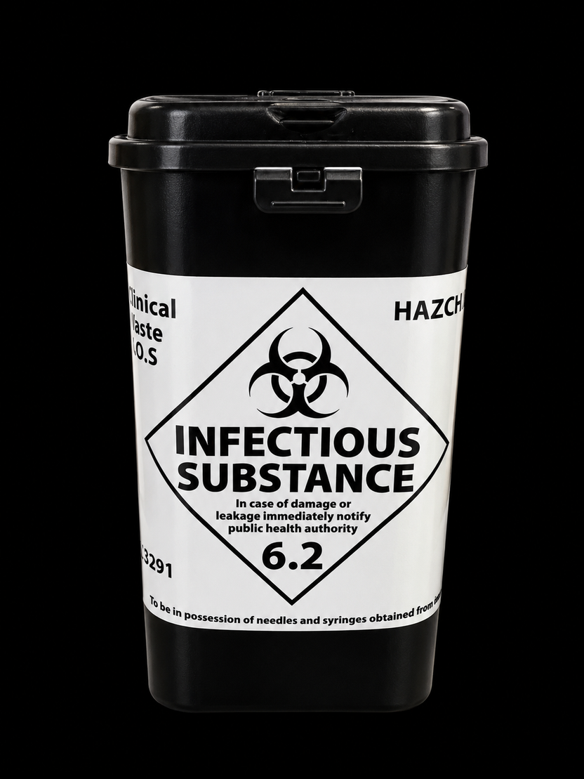 SHARPS WASTE BIN – PEPBROS