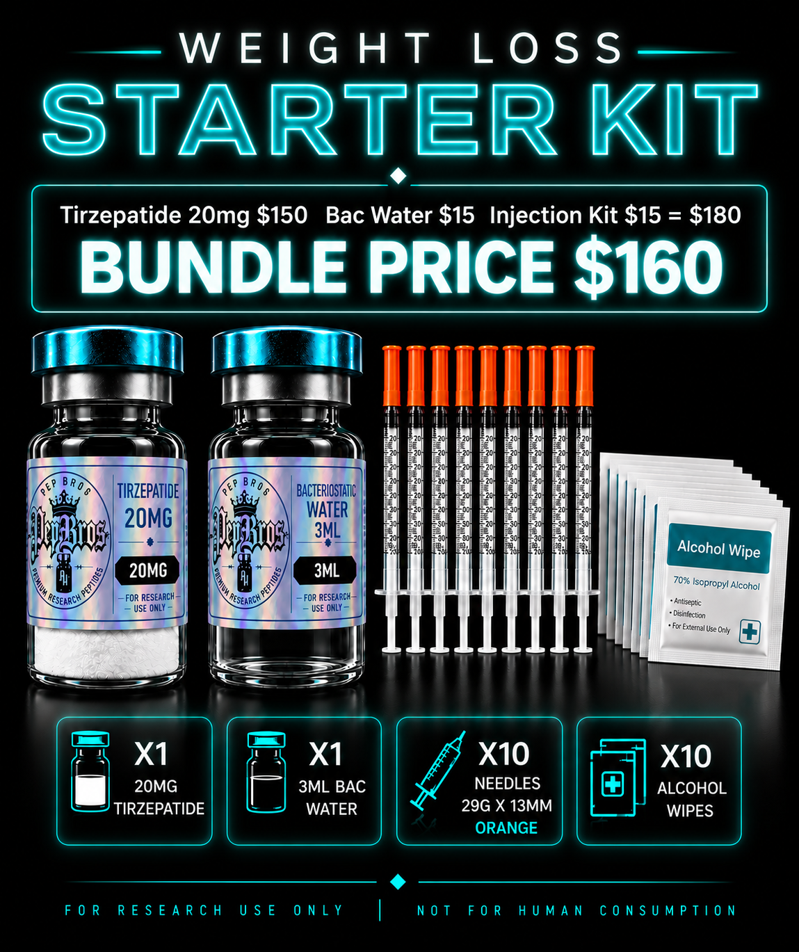 TIRZEPATIDE 20mg STARTER KIT